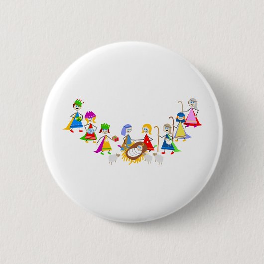 Kinder activiteit ronde button 5,7 cm (Voorkant)