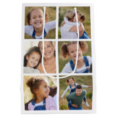 Kinder Afbeeldingen van de moderne familie Medium Cadeauzakje (Achterkant)