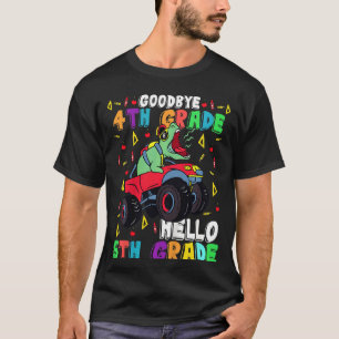 Kinder afscheid 4e graad Hallo 5e graad hier kom i T-shirt