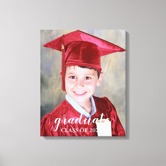 Kinder Afstuderen Canvas Afdruk (Voorkant)