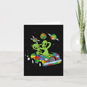 Kinder alien ruimte autisme bewustzijn jongens mei kaart