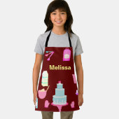 Kinder all-over print Schort (Insitu)