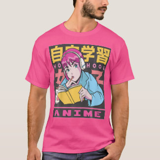 Kinder anime en schetsen Ik hou gewoon van anime c T-shirt