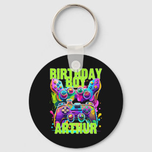 Kinder Arthur Birthday Boy Videogame Verjaardagsga Sleutelhanger