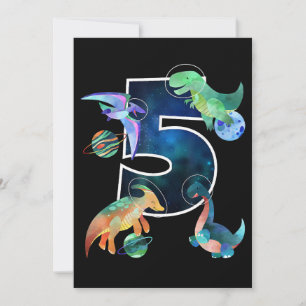 Kinder astronaut buitenruimte dinosaurussen 5e ver kaart