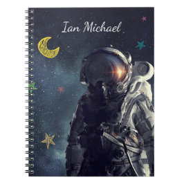 Kinder Astronaut Space Theme Notitieboek