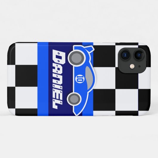 kinder autosport Case-Mate iPhone case (Achterkant (horizontaal))