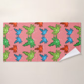 Kinder Axototl Salamander Badhanddoek (Badhanddoek)