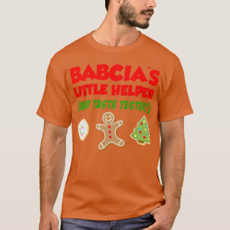 Kinder Babciaanse kerstak T-shirt