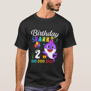 Kinder Baby 2e verjaardag Jongen meisje 2 jaar oud T-shirt