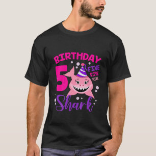 Kinder Baby 5 jaar oud 5 jaar oud 5 jaar T-shirt
