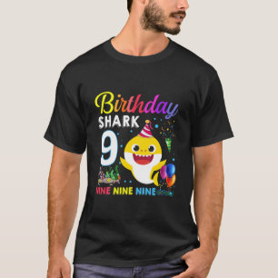 Kinder Baby 9 september jongstleden meisje 9 jaar T-shirt