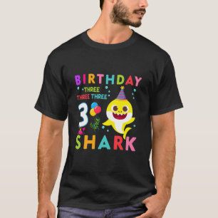 Kinder Baby Schudhaai 2e verjaardag Jongen Meisje T-shirt