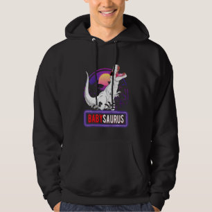 Kinder Babysaurus T Rex Dinosaur Baby Saurus Hoodie