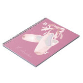 Kinder ballet, speciaal aangepast notitieboek (Linkerzijde)