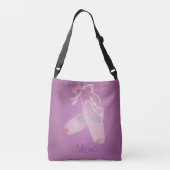 Kinder balletdansdansen op maat crossbody tas (Achterkant)