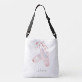 Kinder balletdansdansen op maat crossbody tas (Achterkant)