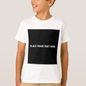 Kinder Basic Wit Tshirt (Voorkant)