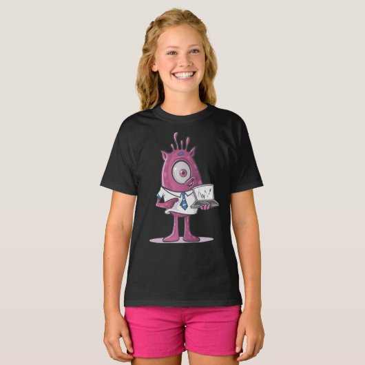 Kinder basis T-shirt (Voorkant volledig)