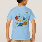 Kinder basis T-shirt (Achterkant)