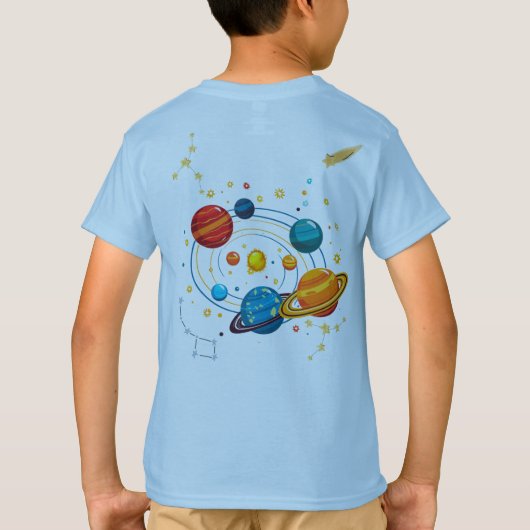 Kinder basis T-shirt (Achterkant)