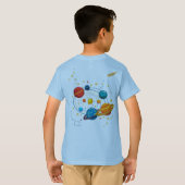 Kinder basis T-shirt (Achterkant volledig)