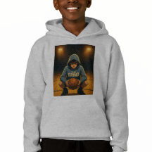 Kinder basketbal hoodie - De Grind