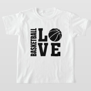 Kinder Basketball Love Basketball T-shirt