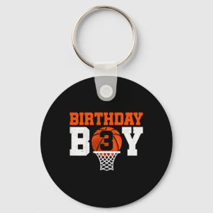 Kinder Basketball speler 3 jaar oud Jongen Basketb Sleutelhanger