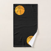 Kinder Basketball Sports Black Bad Handdoek (Handdoek)
