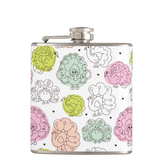 kinder behang heupfles (Voorkant)