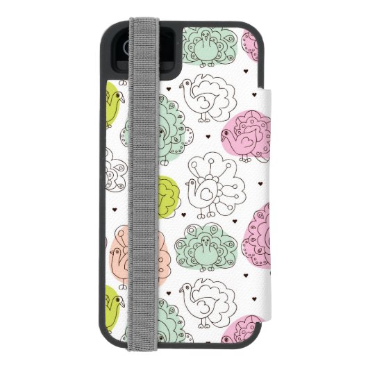 kinder behang incipio iPhone portemonnee hoesje (Agenda Achterkant)