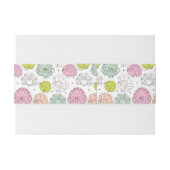 kinder behang uitnodigingen wikkel (Achterkant Voorbeeld)