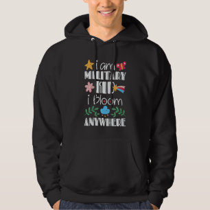 Kinder ben ik een militair Kind dat ik overal in h Hoodie