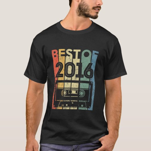 Kinder beste van 2016 6 jaar oude geschenken Casse T-shirt (Voorkant)