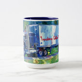 Kinder Big Rig Cargo Truck Drink Mok (Center)