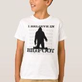 Kinder Bigfoot T-Shirt (Voorkant)