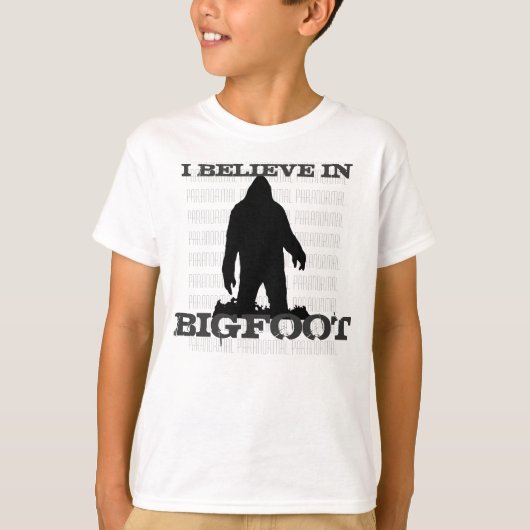 Kinder Bigfoot T-Shirt (Voorkant)