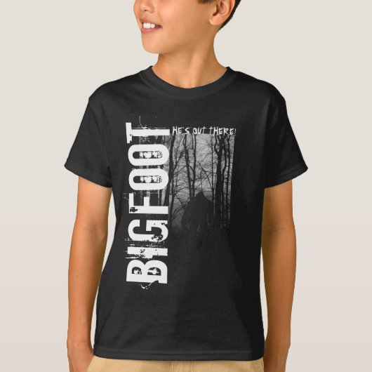 Kinder Bigfoot T-Shirt (Voorkant)