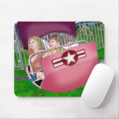 Kinder bij Carnaval Whimsical Art Muismat (Met muis)