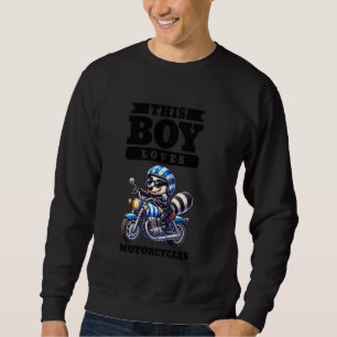 Kinder Biker Motorrijden Honey Badger Boys Trui