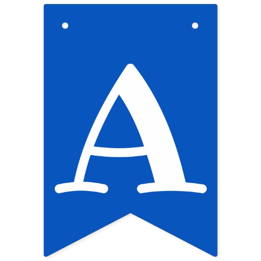 Kinder Blauwe Haai Fintastische Verjaardag Vlaggetjes (Derde vlag)