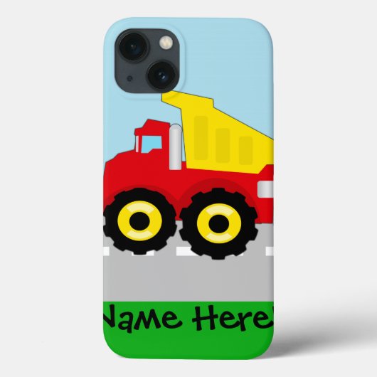 Kinder boogconstructiedumptruck Case-Mate iPhone case (Achterkant)