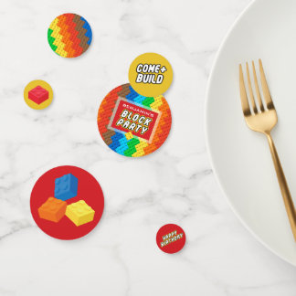 Kinder bouwsteen partij Speelgoed bouwstenen Confetti
