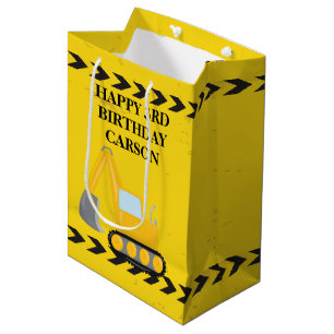 Kinder bouwwagens Aangepaste boys Birthday Medium Cadeauzakje