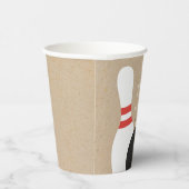 Kinder Bowling Birthday Party Papieren Bekers (Rechts)