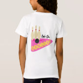 Kinder Bowling T-Shirt (Achterkant)