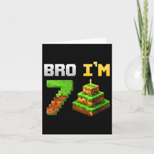 Kinder Boy Is Mijn 7e Verjaardag Bro Game Pixel 7  Kaart