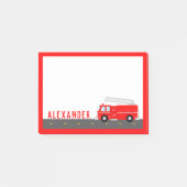 Kinder brandwagen post-it® notes (Voorkant)