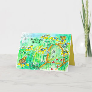 Kinder Bug Box Insecten Spiders Happy Birthday Kaart